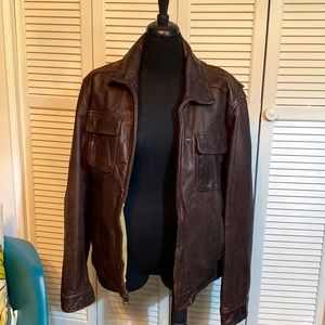 Men’s Banana Republic Leather Jacket